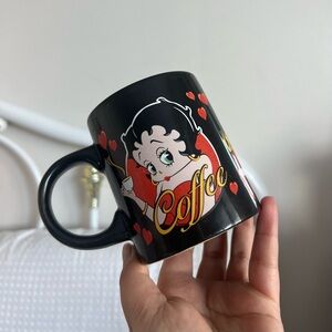Y2k early 2000s Betty Boop Ceramic coffee / Tea vintage mug